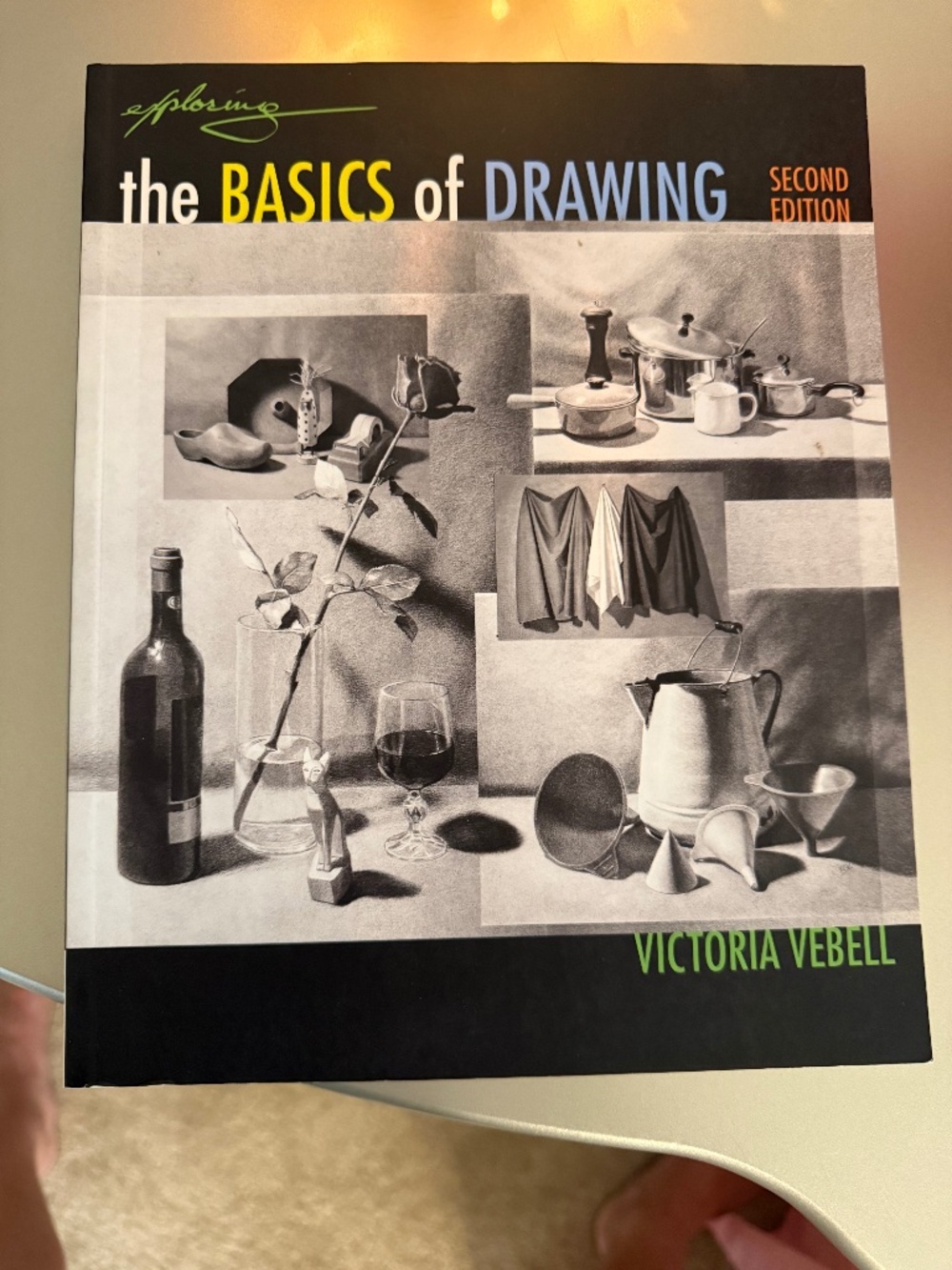The Basics of Drawing 2nd edition Vebell Art Drawing Textbook